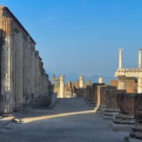 Pompeii, naplemente