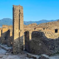 Pompeii, castellum