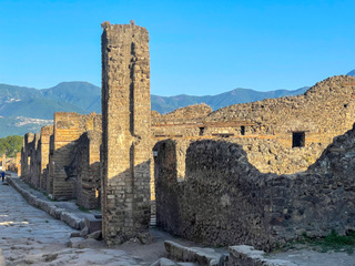 Pompeii, castellum